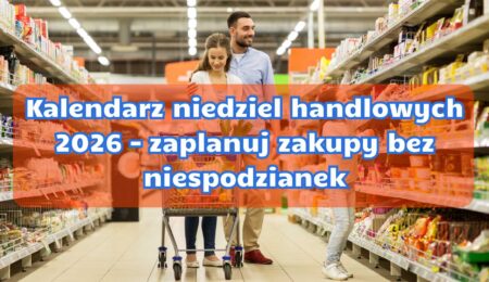 Kalendarz niedziel handlowych 2026 – zaplanuj zakupy bez niespodzianek