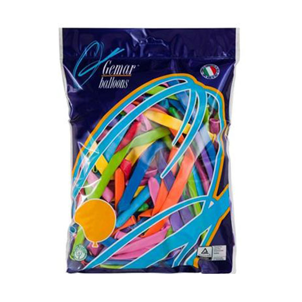 Balony do modelowania Gemar – Mix Kolorów – 350 – 100 szt.