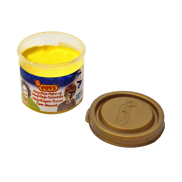 Żółta farba do malowania twarzy