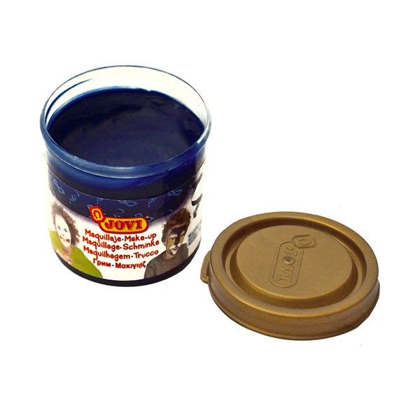 Niebieska farba do malowania twarzy