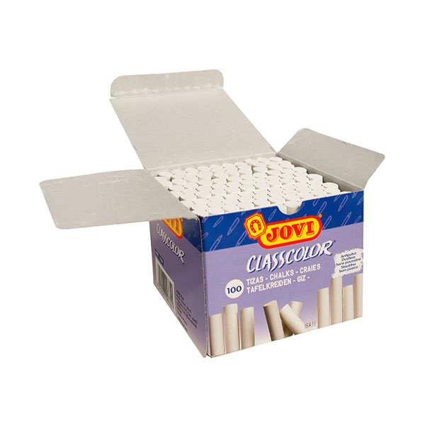 Kreda biała niepyląca – JOVI – 100 sztuk