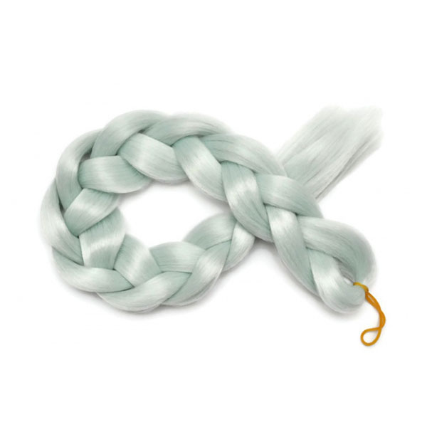 Włókna do kolorowych warkoczyków Kanekalon – MIĘTOWY