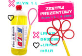 Bańki Mydlane – Płyn do banek 1l + 2 x Obręcz do Baniek