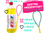 Bańki Mydlane – Płyn do baniek 1l + 2 x Obręcz do Baniek