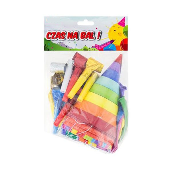 Zestaw Dekoracji na Imprezę – Bal na 12 Uśmiechów – 36 el.