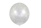 Balon KULA – z nadrukiem Just Married – 0.85m