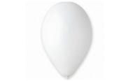 Balony okrągłe Białe – 8 cali – Gemar – 100 sztuk