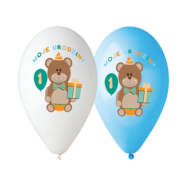 Balony na Roczek – Moje Pierwsze Urodziny – Dla Chłopca