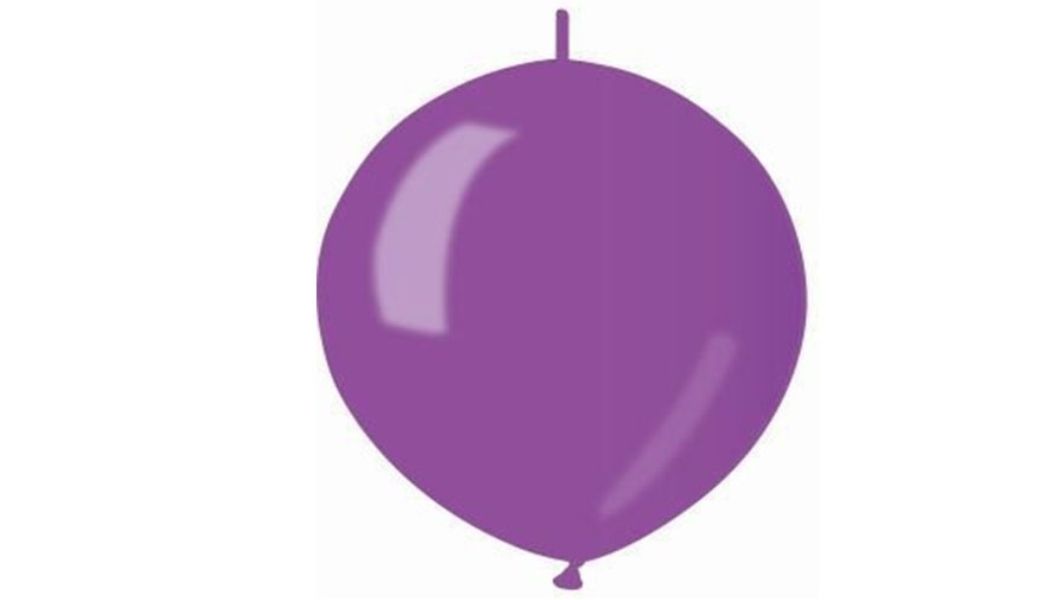 Balony do girland fioletowe – Balony Linki 100 sztuk – Gemar