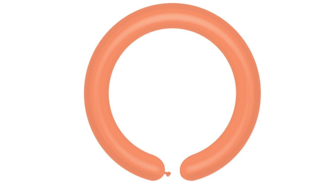 Balony do Modelowania Pomarańczowe – Gemar – 260 – 100 sztuk