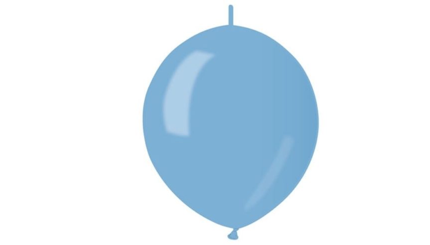 Balony do girland niebieskie – Balony Linki – 100 szt -Gemar