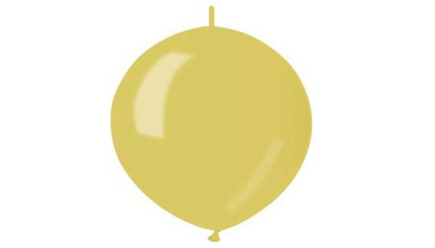 Balony do Girland – Balony Linki – Żółte – 100 sztuk