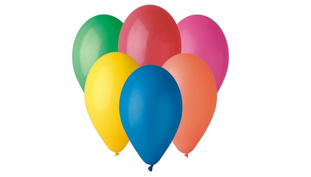 Balony okrągłe Gemar – Pastelowe Kolorowe – 10 cali – 100 sz