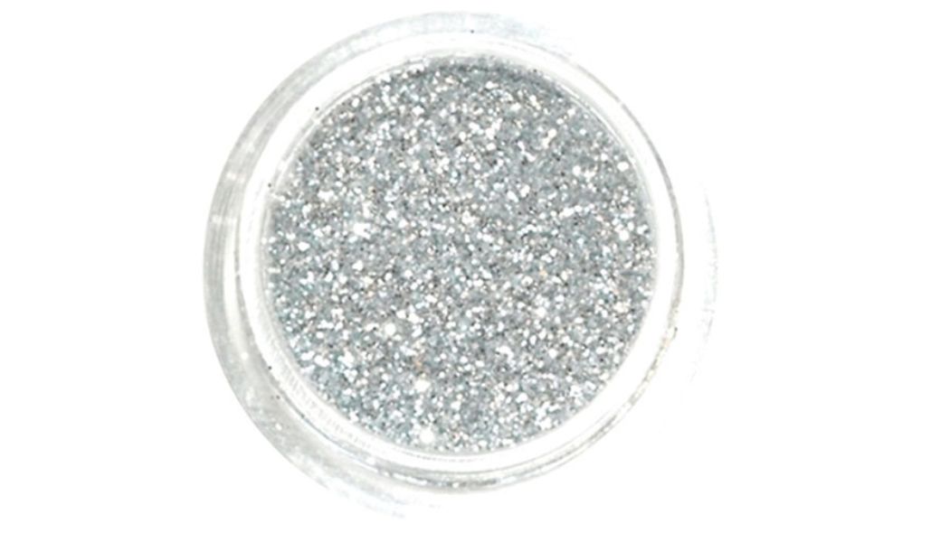 Brokat Kosmetyczny – Srebrny – 5 ml/słoiczek