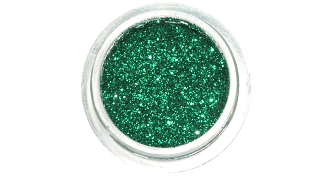 Brokat kosmetyczny ciemnozielony s15 – 5 ml/słoiczek