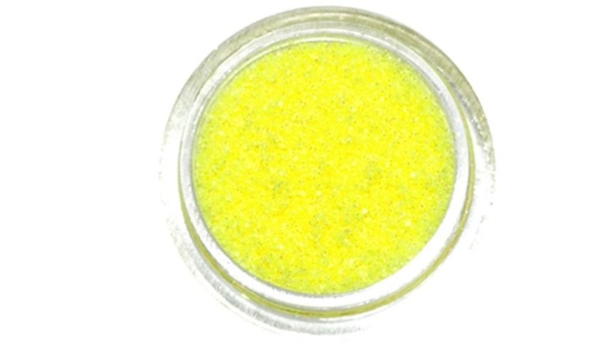 Brokat kosmetyczny żółty s34 – 5 ml/słoiczek