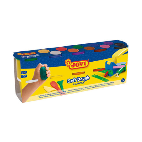 Masa plastyczna JOVI – Ciastoplastolina – 10 kolorów – duże!