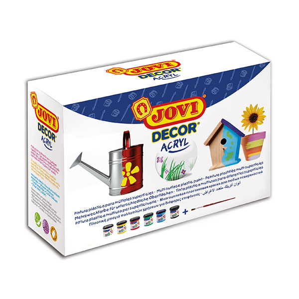 Farby dekoracyjne – JOVI – 6 kolorów