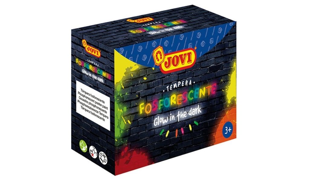 Farby Fluorescencyjne – 4 Kolory – Świecą w Ciemnościach