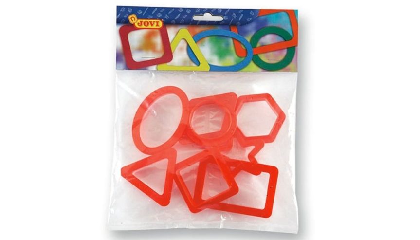Foremki kształty geometryczne 8 szt – JOVI do mas plastyczny