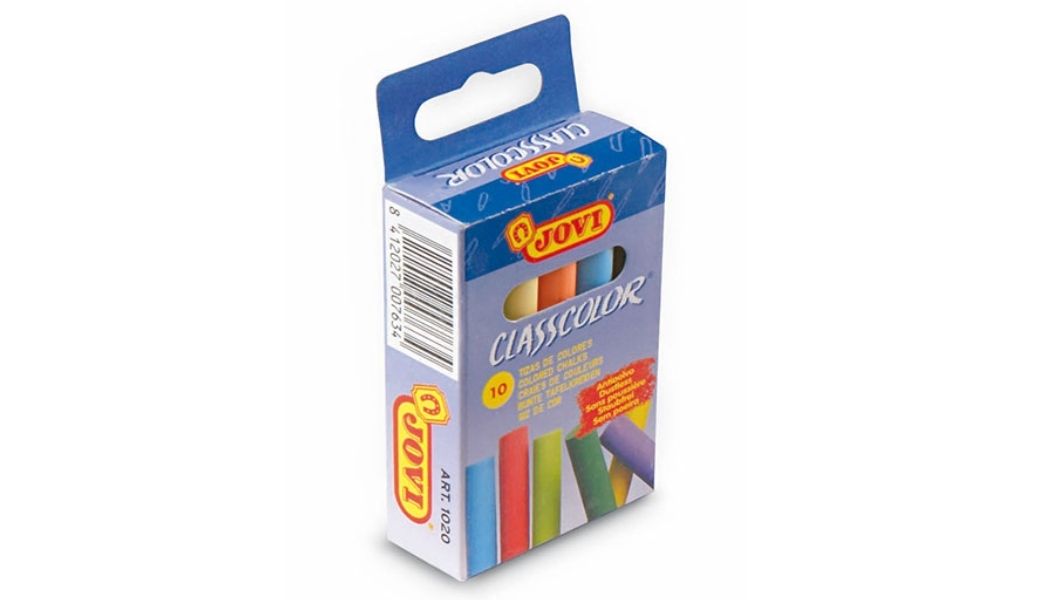 Kreda kolorowa niepyląca – JOVI – 10 sztuk