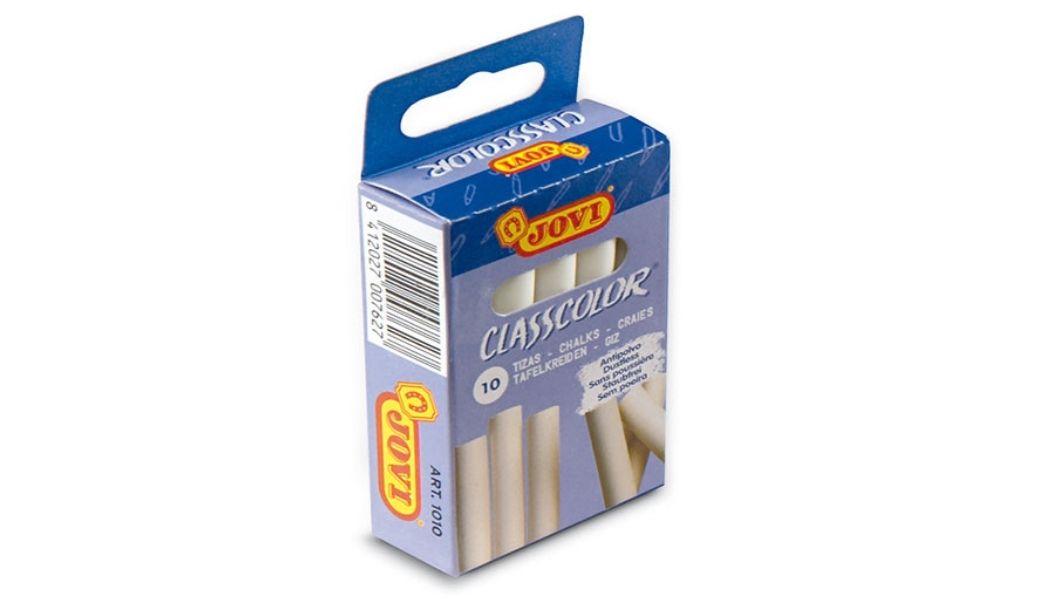 Kreda biała niepyląca – JOVI – 10 sztuk