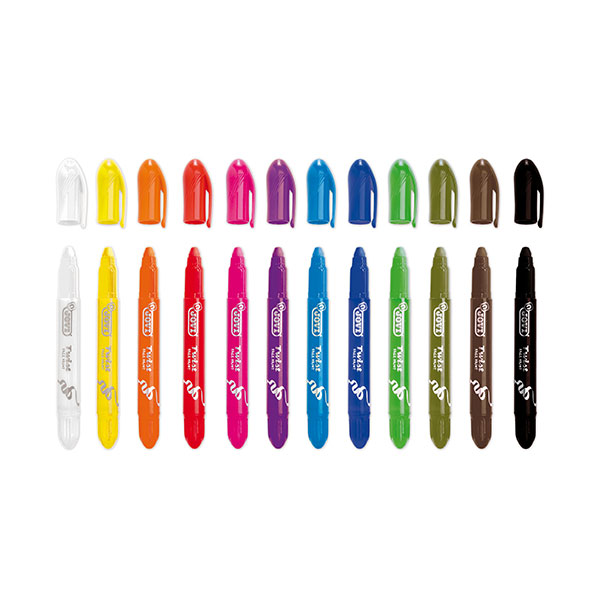 Kredki do malowania twarzy w sztyfcie – JOVI – 12 kolorów