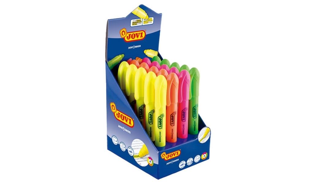 Kredki żelowe w sztyfcie NEONOWE – 20 sztuk