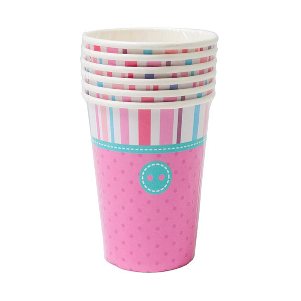 Kubeczki papierowe BABECZKI – 270 ml / 6 szt.