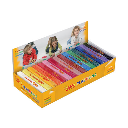 Plastelina w kostkach JOVI – 15 x 150g – 15 kolorów