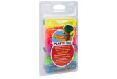 Plastelina w kostkach JOVI – 6 x 25g – 6 kolorów – fluoresce