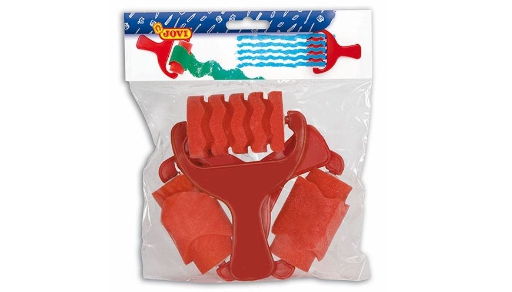 Wałki do malowania dla dzieci – szerokie – JOVI – 3 sztuki