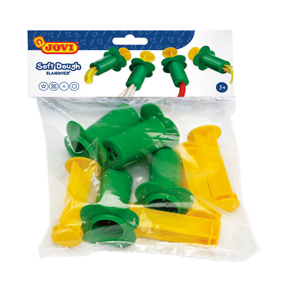 Wyciskarki do ciastoliny i mas plastycznych – JOVI – 4 sztuk