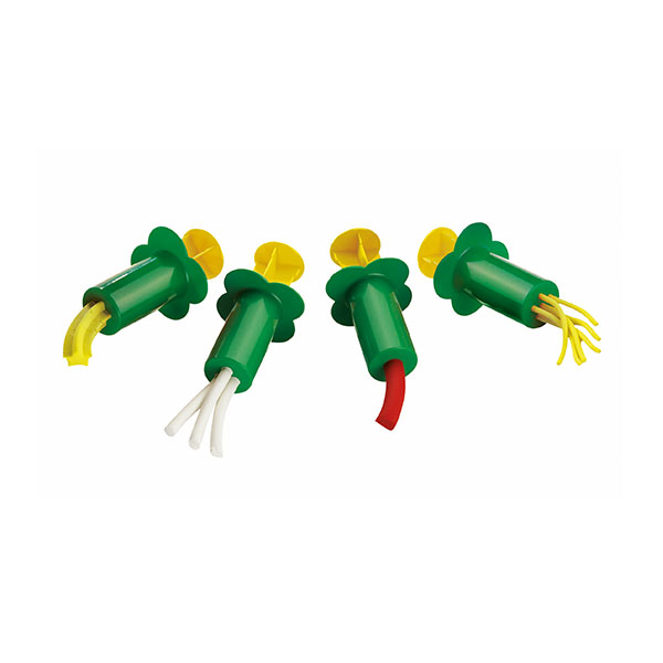 Wyciskarki do ciastoliny i mas plastycznych – JOVI – 4 sztuk