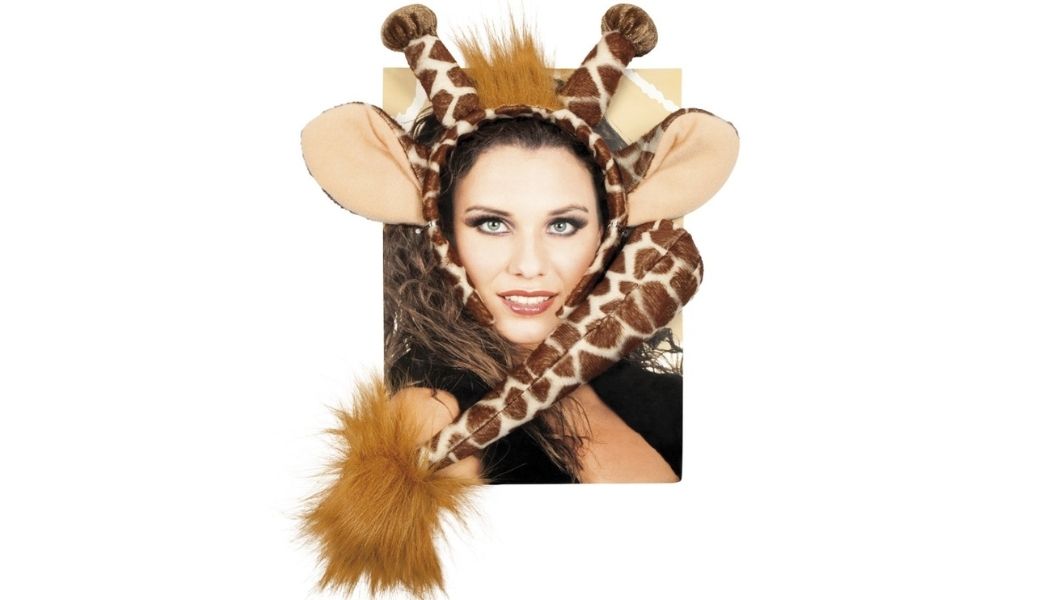 Zestaw Żyrafa – Komplet – Miękki Materiał – Kostium Żyrafy