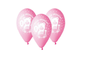 Balony Urodzinowe dla Dziewczynki – Balony na Roczek – Miś