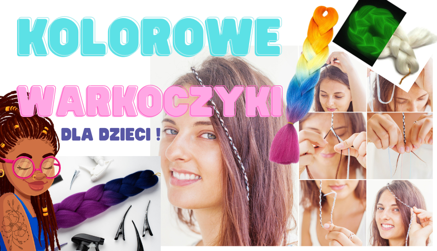 Kurs Kolorowe Warkoczyki – Imprezy dla Dzieci